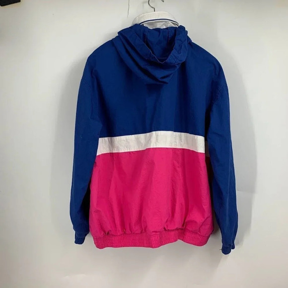 Tommy Hilfiger Women's Anorak‎ Colorblock Pullover Windbreaker Size L - Picture 2 of 15